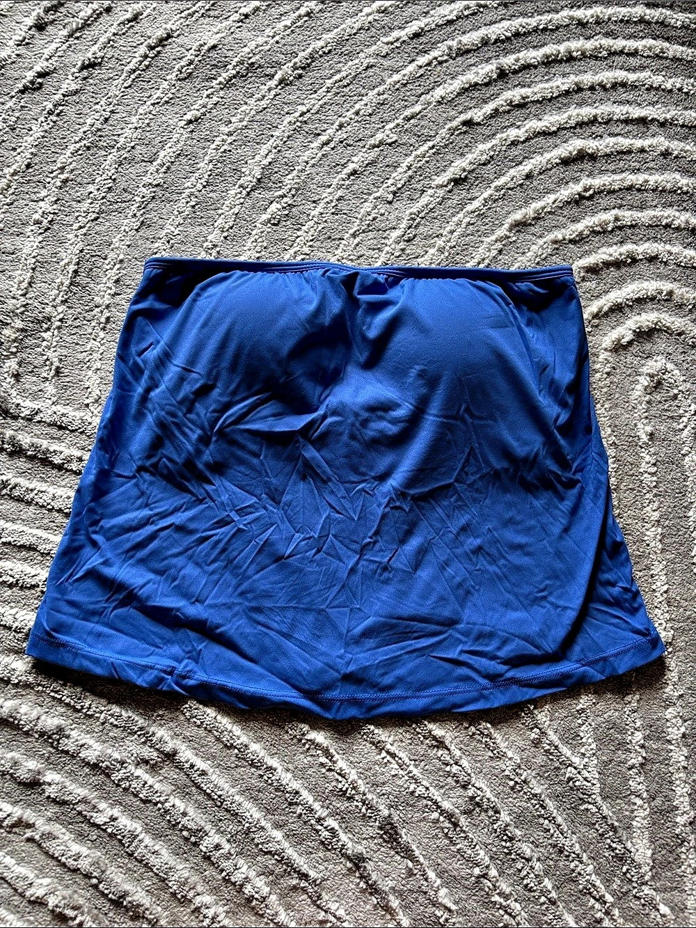 Klassy Network Blue Strapless Top